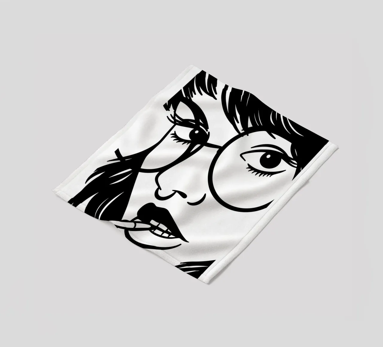 Modern Pinup 2 coperta in pile da The Poster Kid