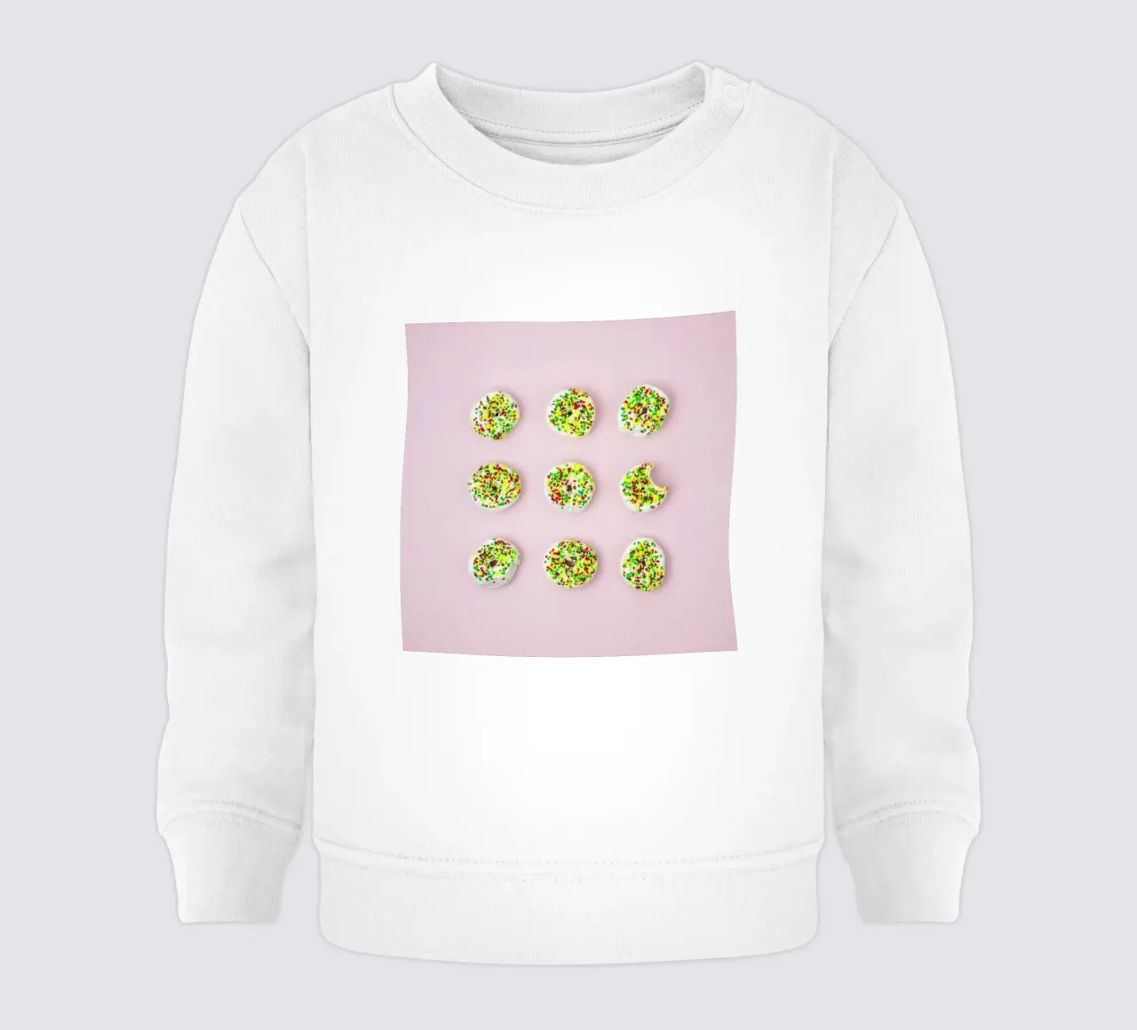 Temptation Wins baby sweatshirt van Juj Winn