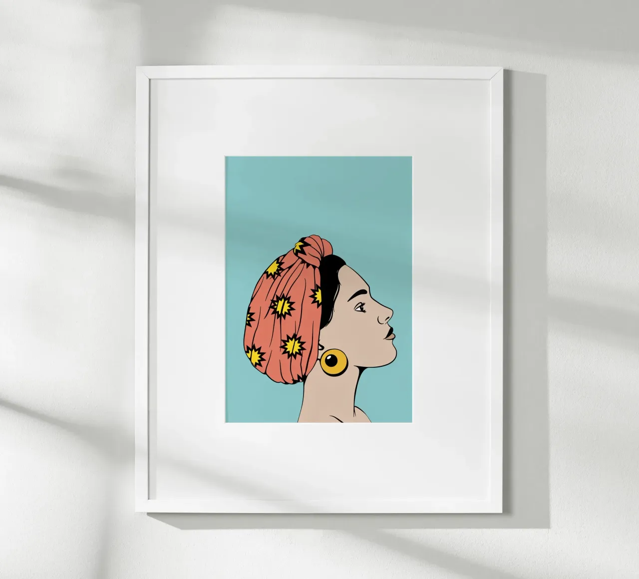 Gypsy Queen poster con telaio in legno da The Poster Kid