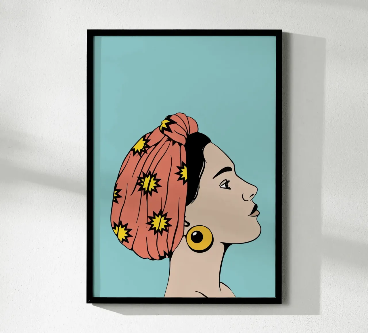Gypsy Queen poster con telaio in legno da The Poster Kid
