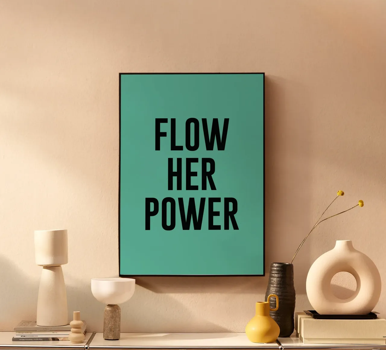 Flow Her Power plexiglass da The Poster Kid