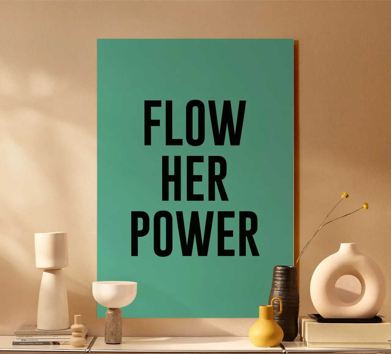 Flow Her Power plexiglass da The Poster Kid