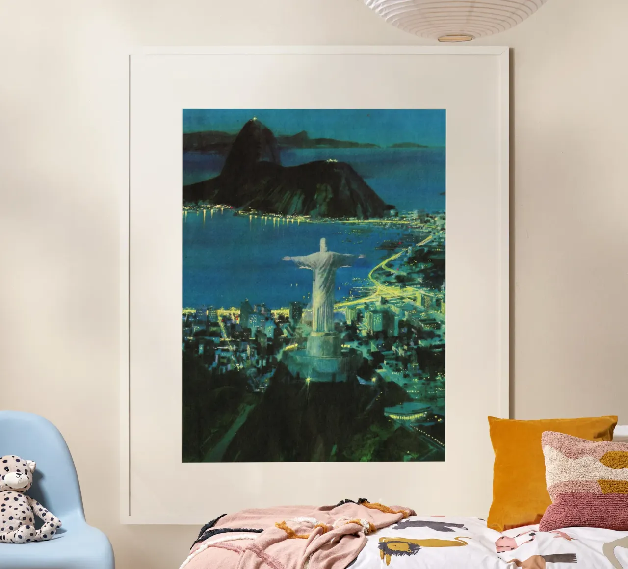 Christ poster con telaio in plastica da LisaArtes