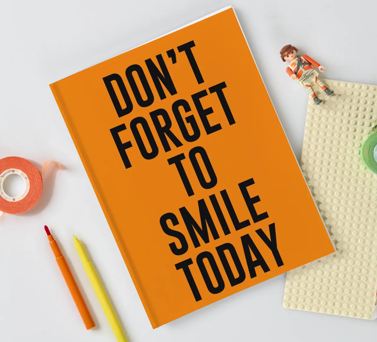 Smile Today ! notebook by The Poster Kid