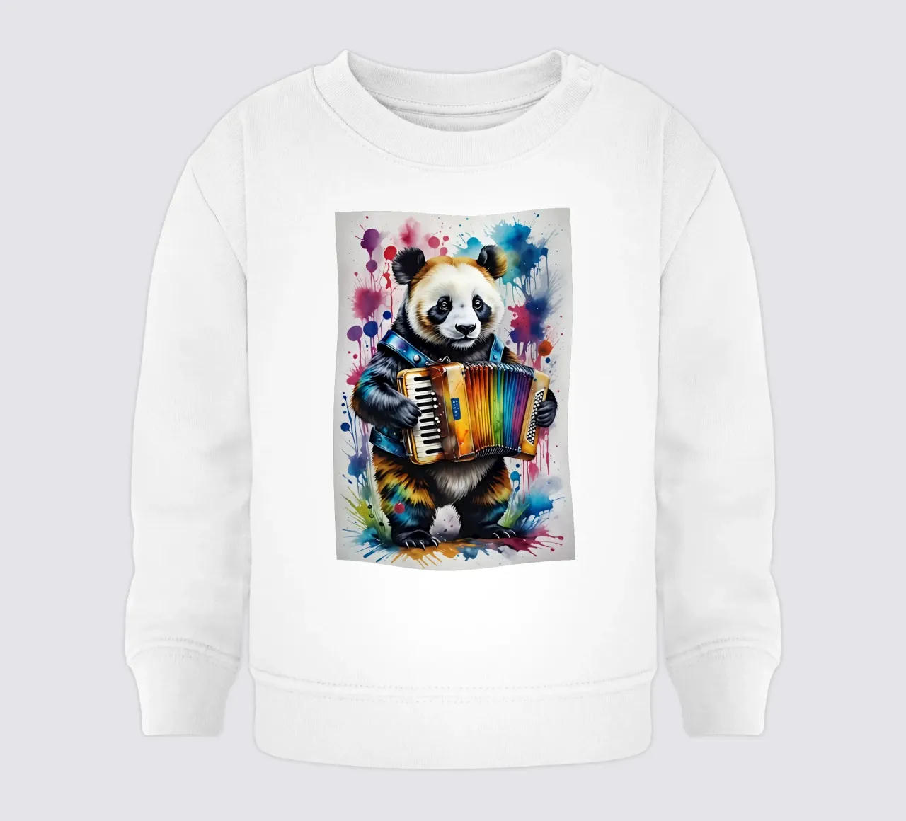 Panda suona la fisarmonica felpa neonato da MakArena