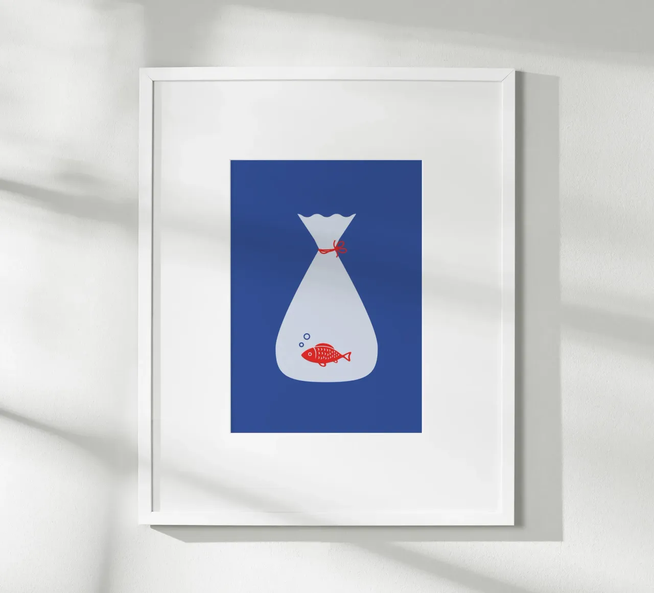 Goldfish is red carta hahnemühle da The Poster Kid