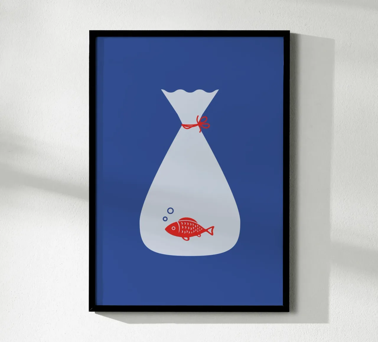 Goldfish is red carta hahnemühle da The Poster Kid