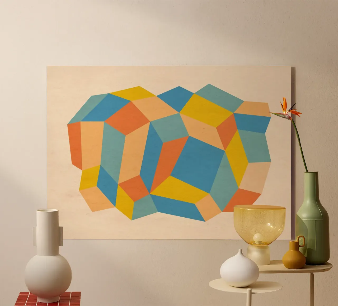 Crystal acrylic glass by The Poster Kid