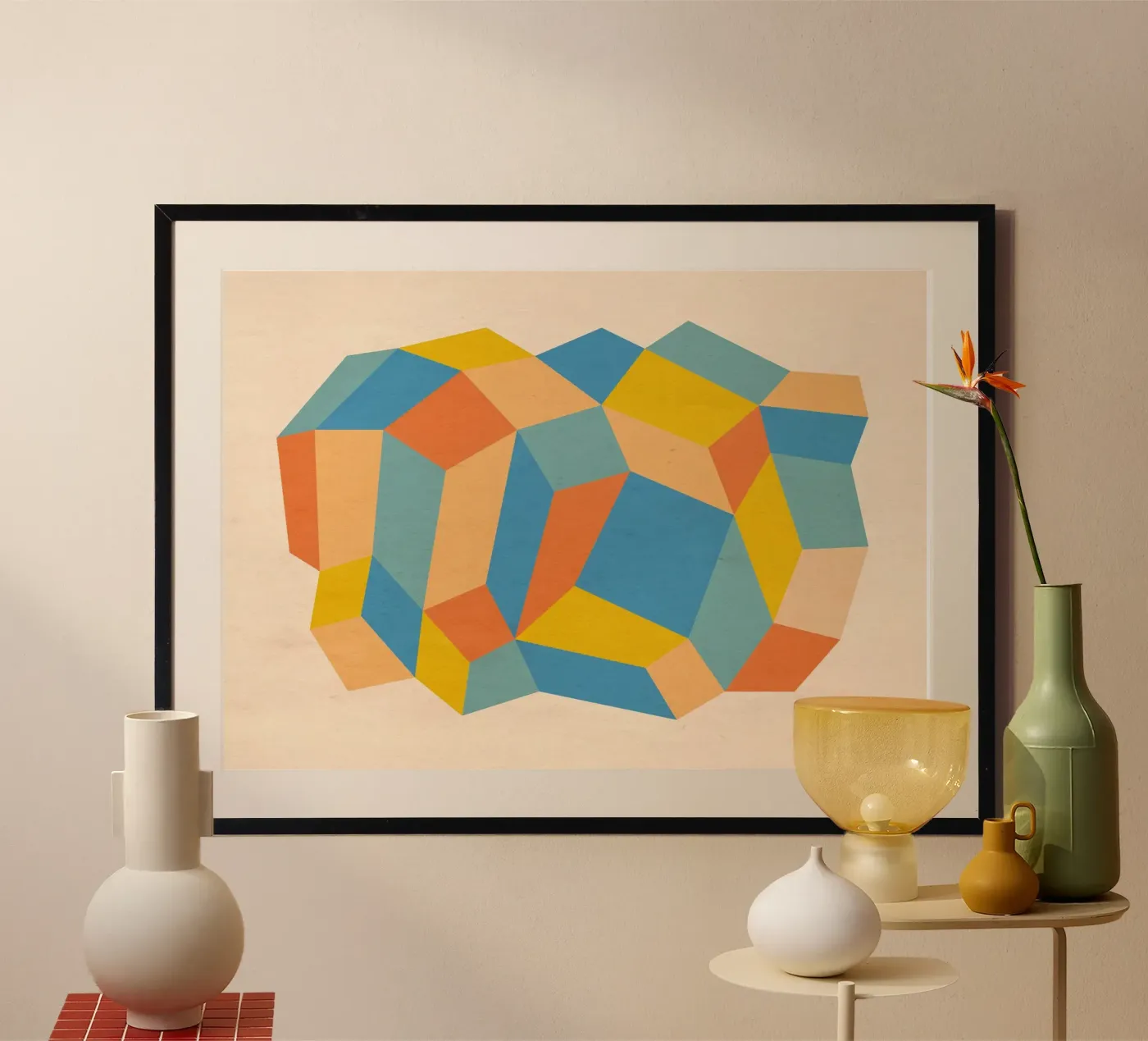 Crystal Poster von The Poster Kid