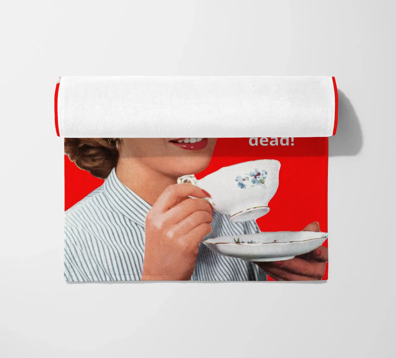 Coffee! you can sleep when you're dead! telo mare da LisaArtes