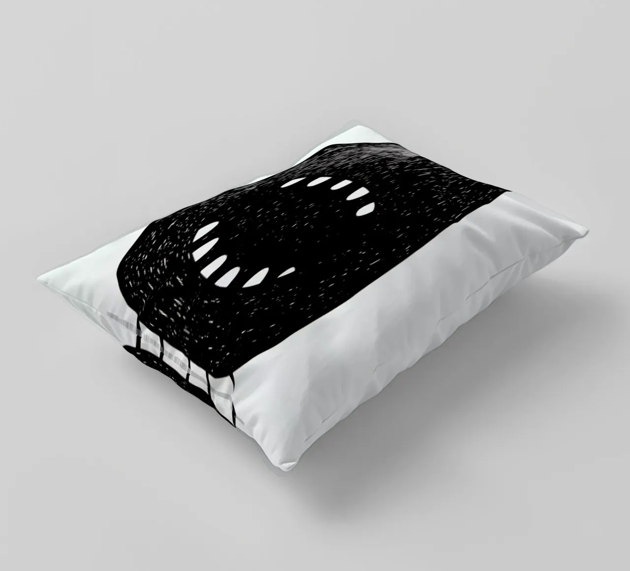 Blob decorative cushion by Richard Hood
