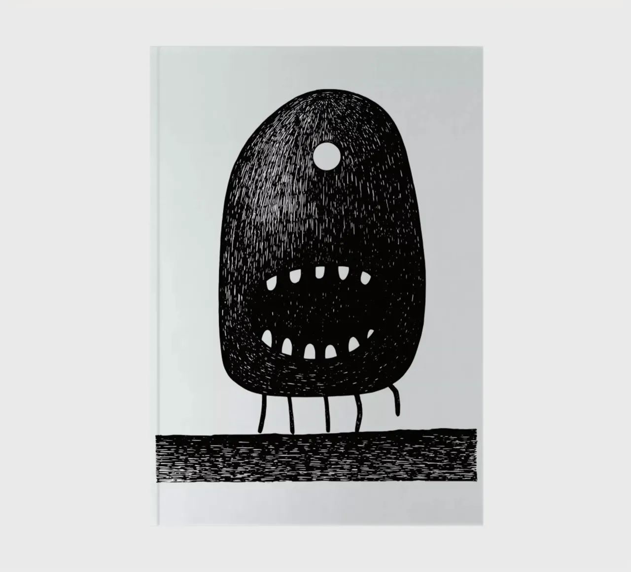 Blob Notizbuch von Richard Hood