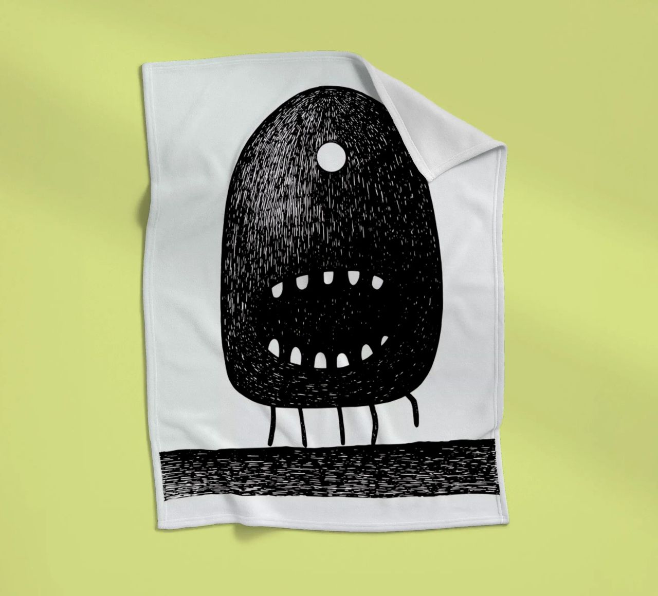 Blob coperta in pile da Richard Hood