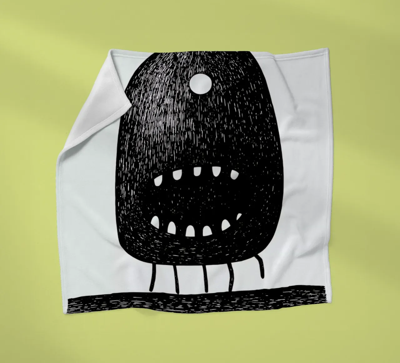 Blob plaid polaire de Richard Hood