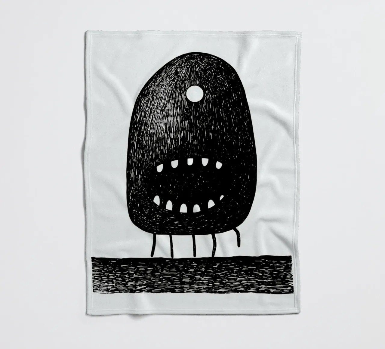 Blob plaid polaire de Richard Hood