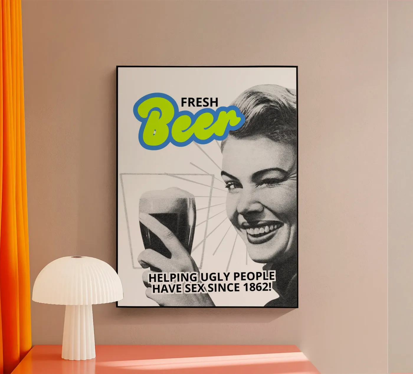 Fresh Beer acryl van LisaArtes