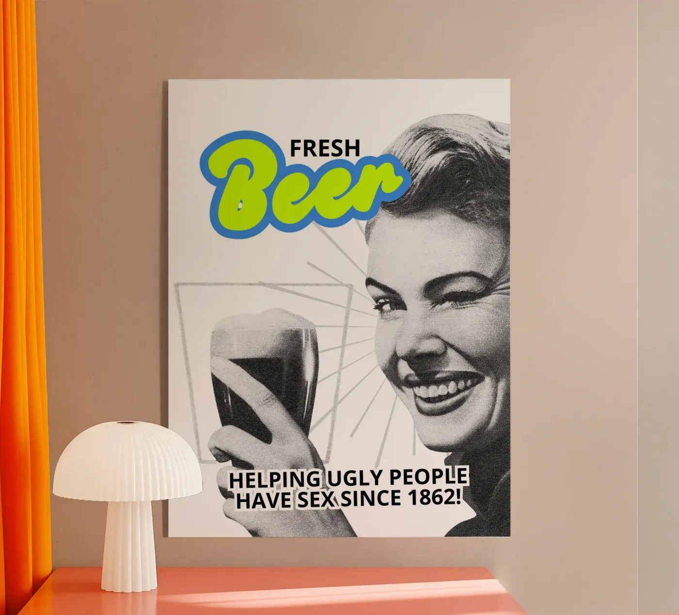 Fresh Beer acryl van LisaArtes