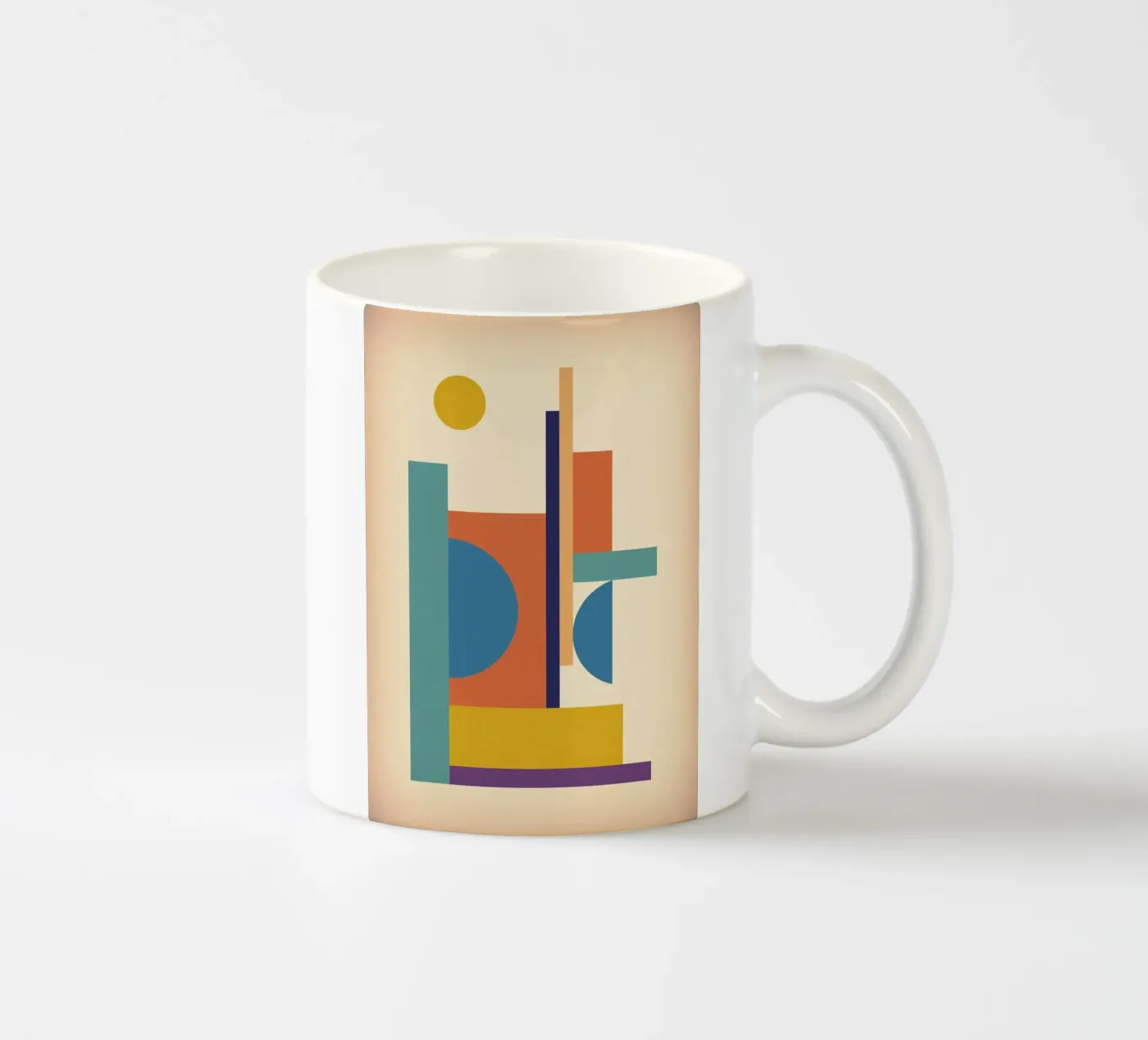 Equilibre ceramic mug by The Poster Kid
