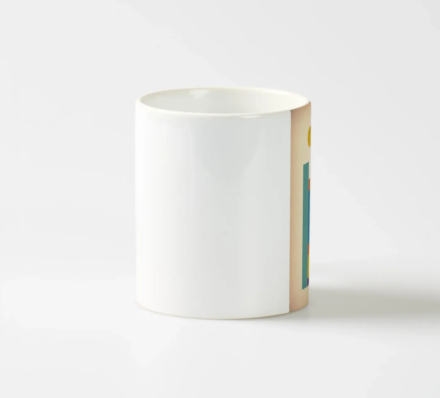 Equilibre ceramic mug by The Poster Kid