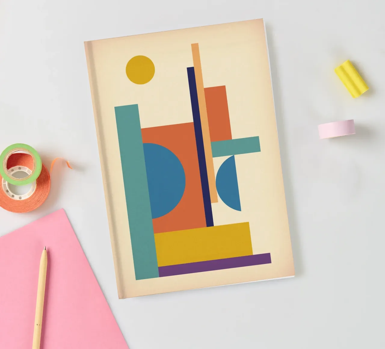 Equilibre notebook by The Poster Kid