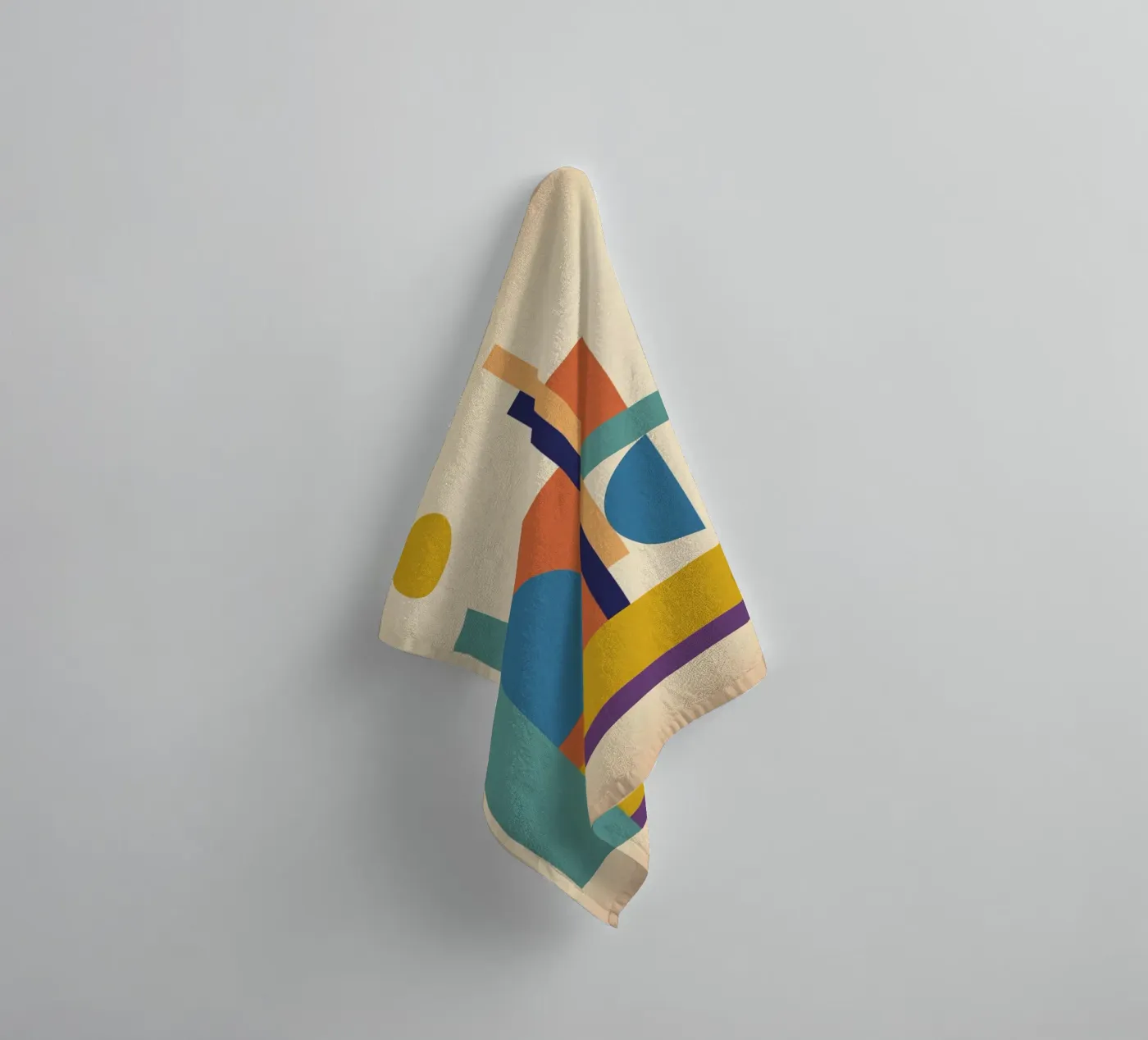 Equilibre badhanddoek van The Poster Kid