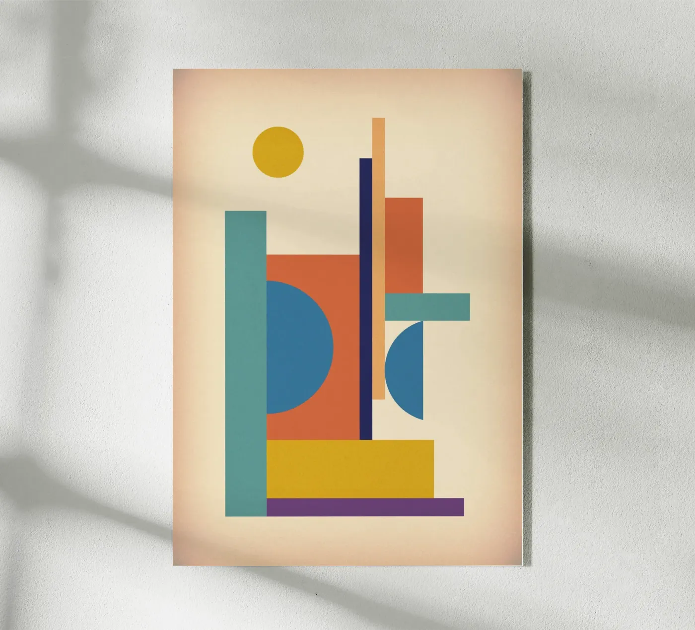 Equilibre acrylic glass by The Poster Kid