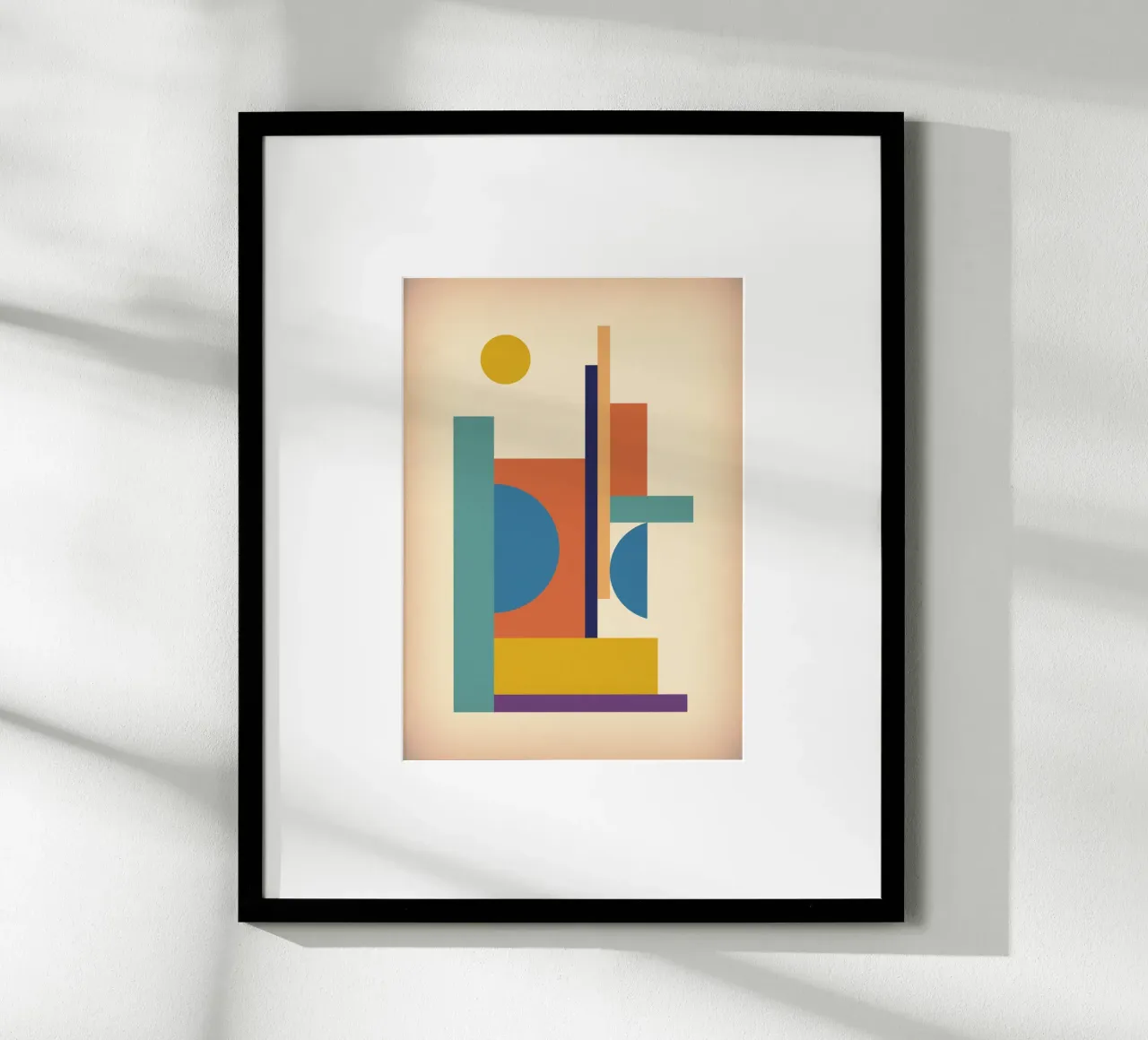 Equilibre poster con telaio in alluminio da The Poster Kid