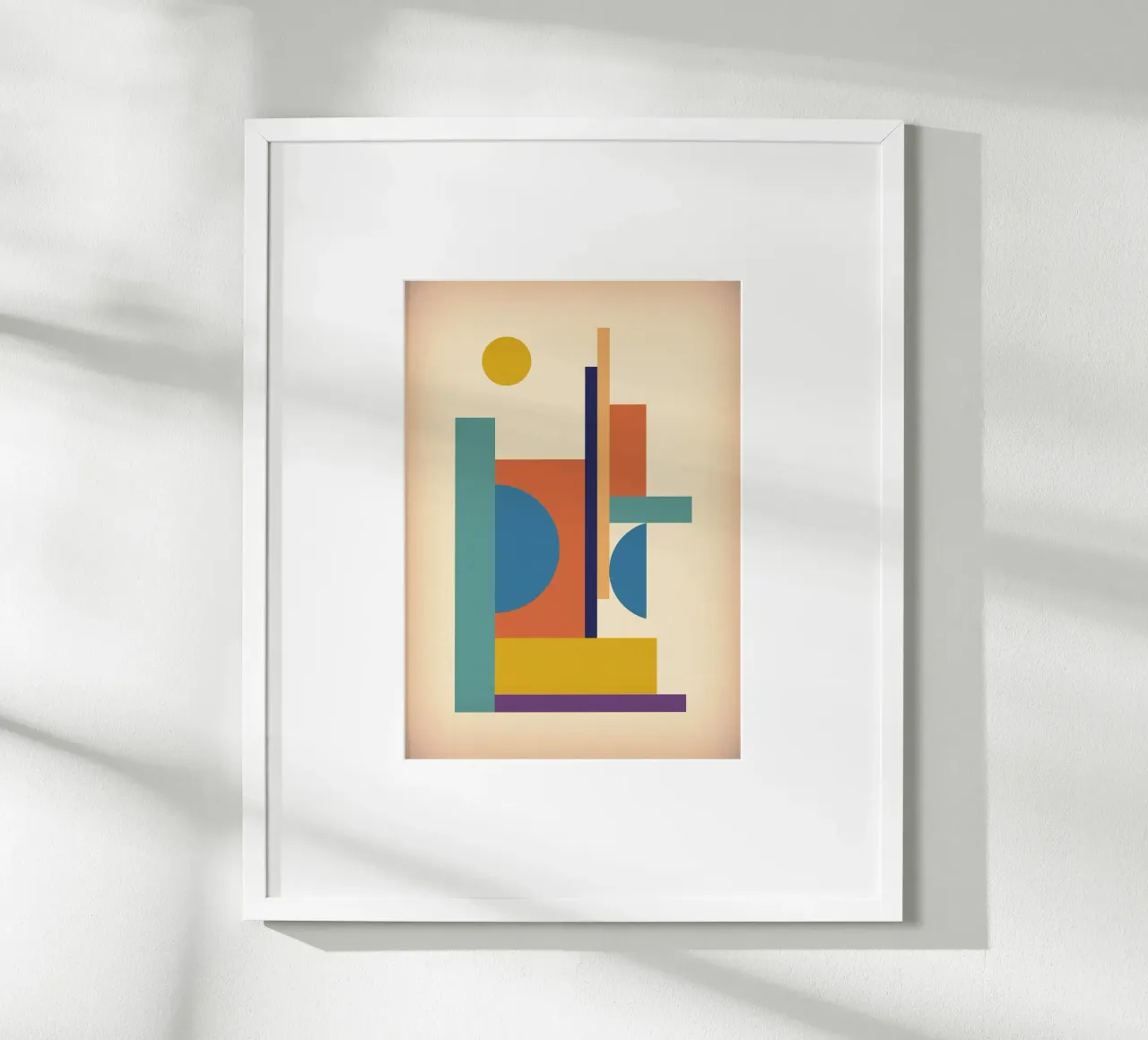 Equilibre poster con telaio in alluminio da The Poster Kid