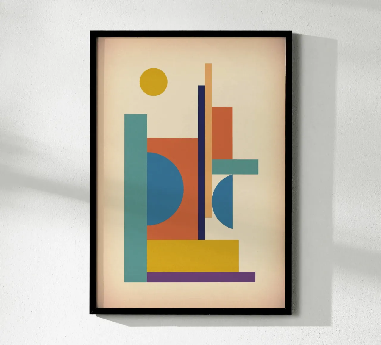 Equilibre poster con telaio in alluminio da The Poster Kid