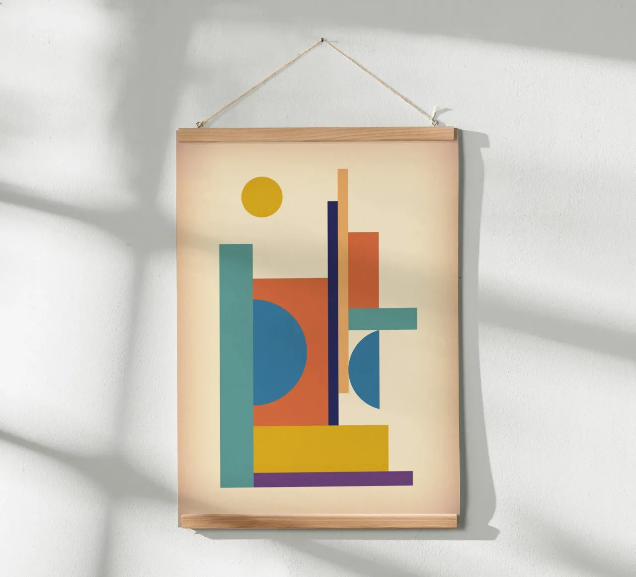 Equilibre poster con telaio in alluminio da The Poster Kid