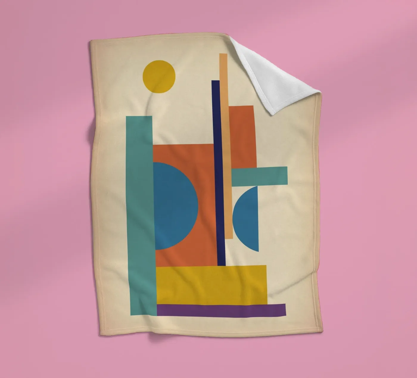 Equilibre Fleecedecke von The Poster Kid