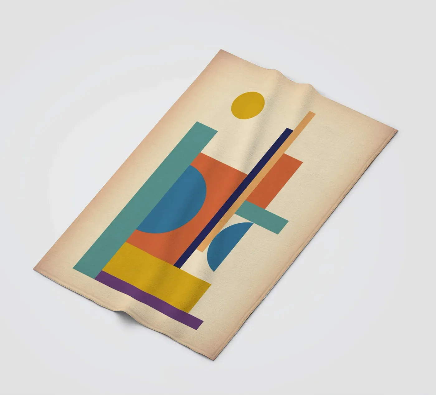 Equilibre Fleecedecke von The Poster Kid