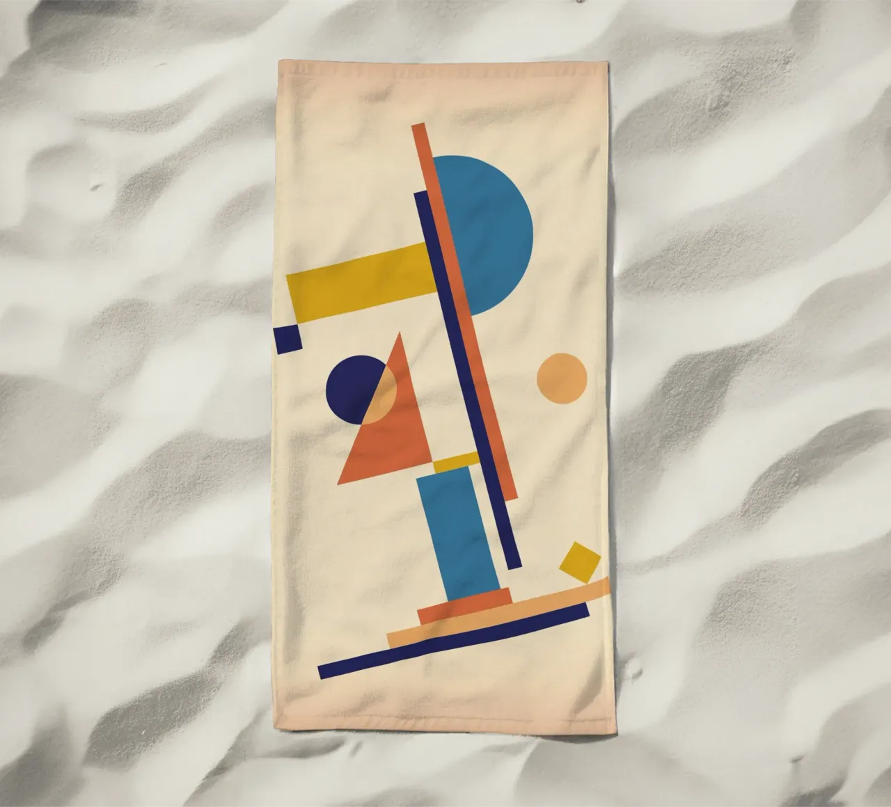 Mobilis beach towel by The Poster Kid
