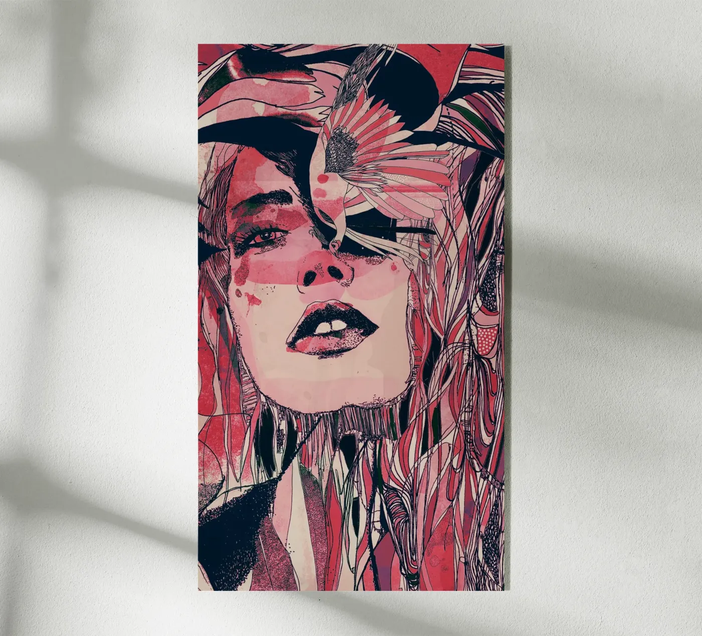 rose plexiglas de Giulio Iurissevich