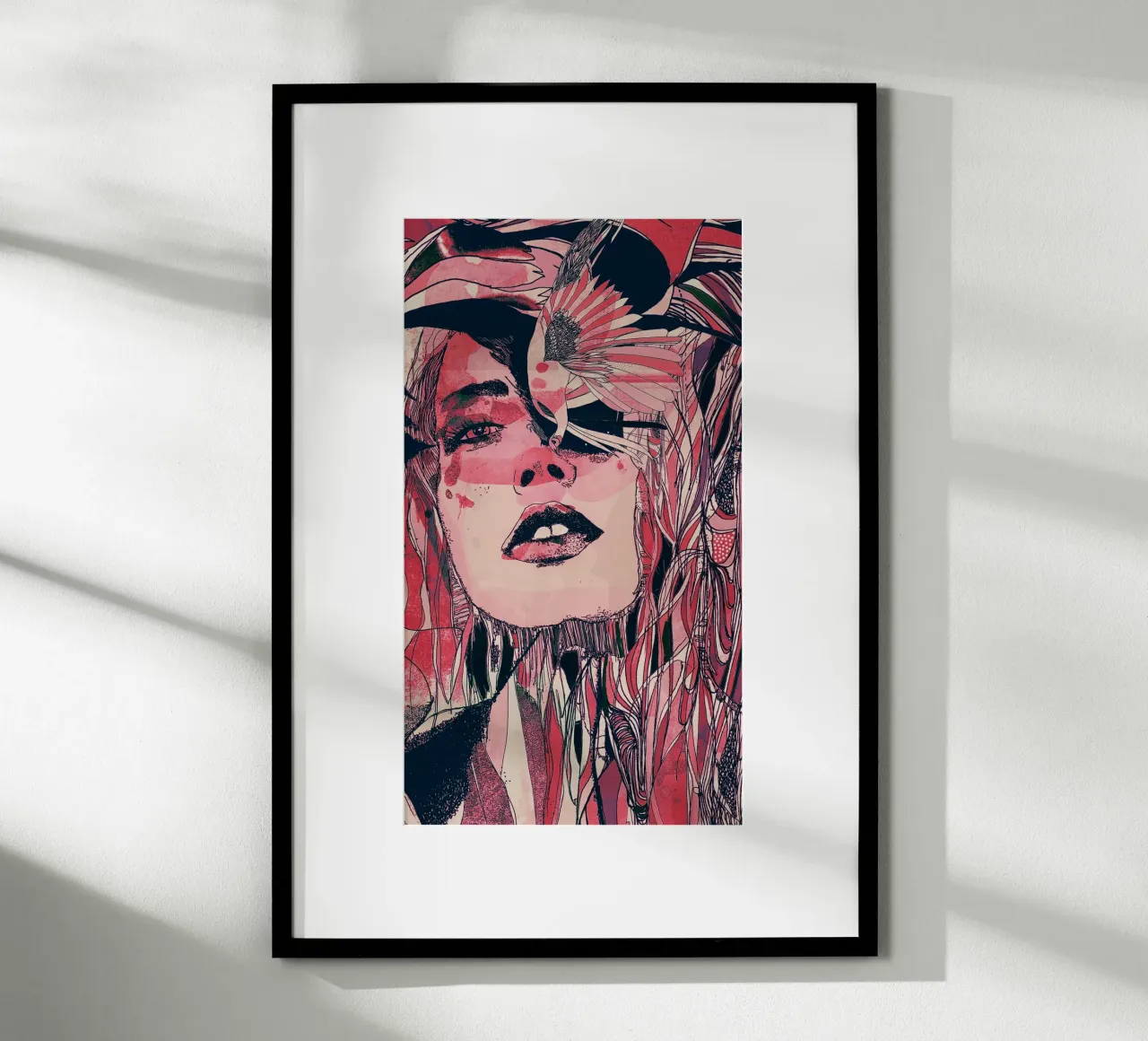 rosa poster da Giulio Iurissevich