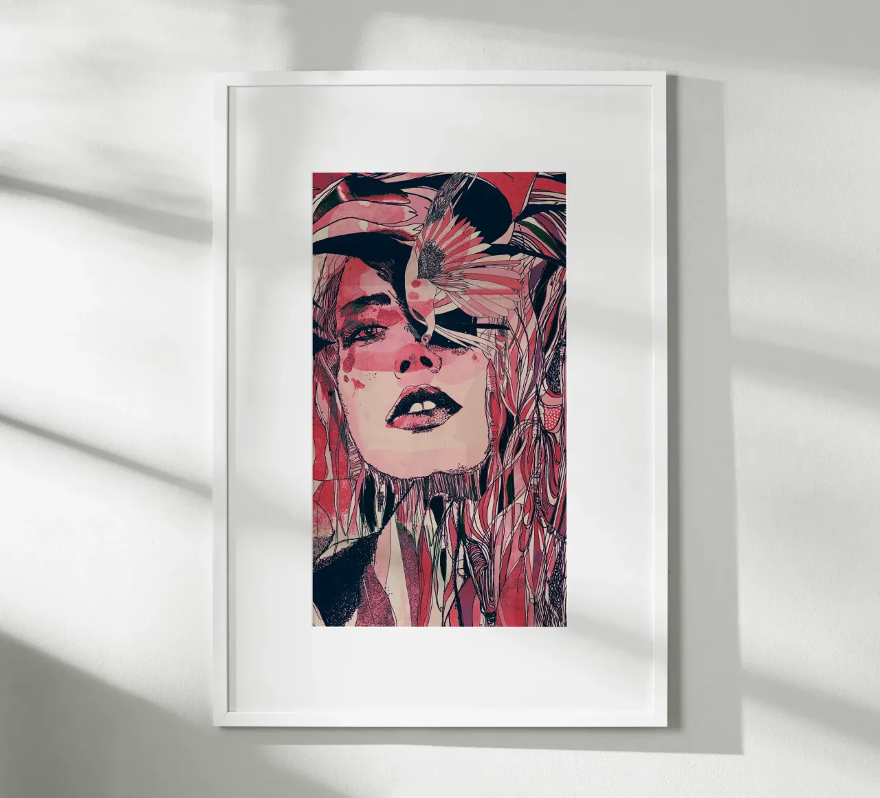 rosa poster da Giulio Iurissevich