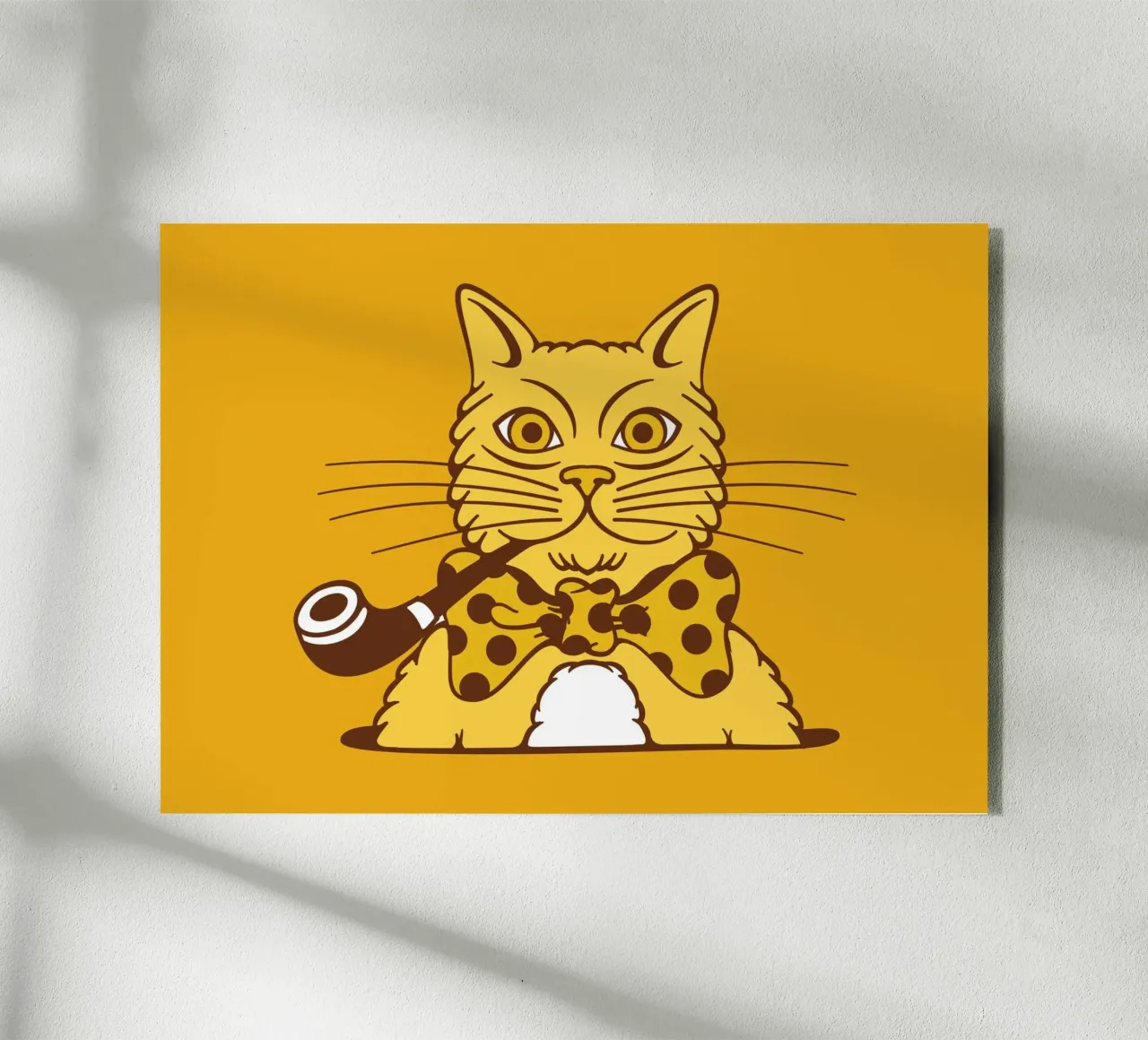 Fluffy Cat plexiglass da The Poster Kid