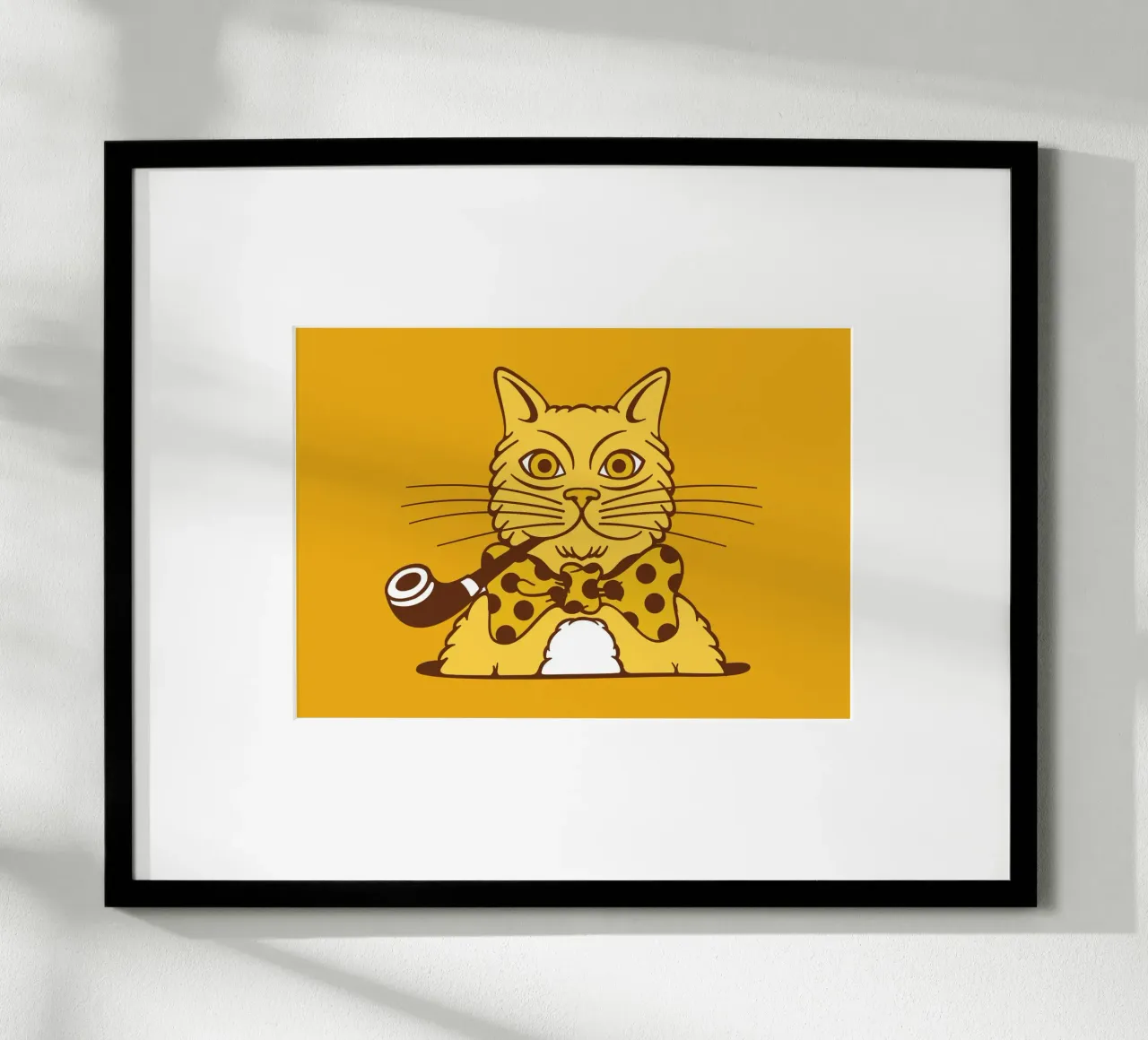 Fluffy Cat carta hahnemühle da The Poster Kid