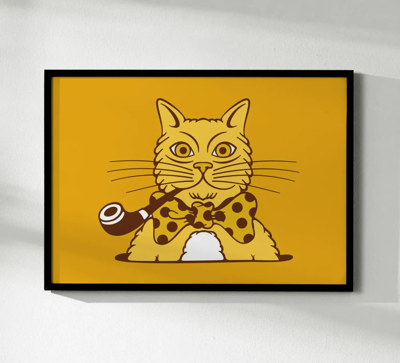 Fluffy Cat poster da The Poster Kid