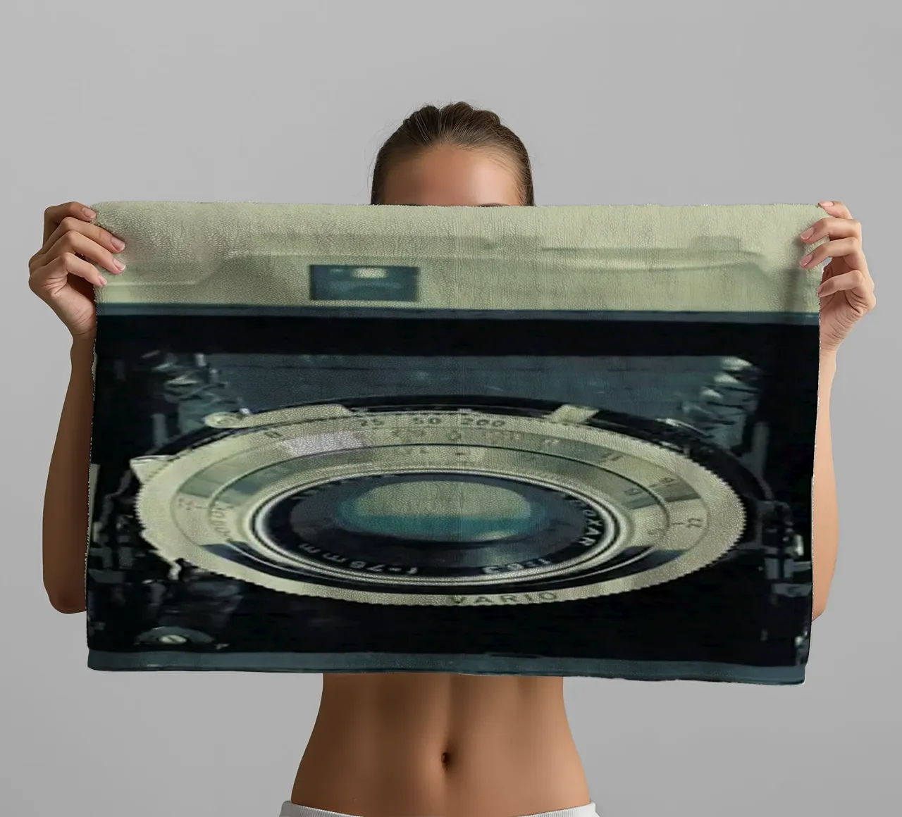 Gevangen badhanddoek van Cassia Beck Photography