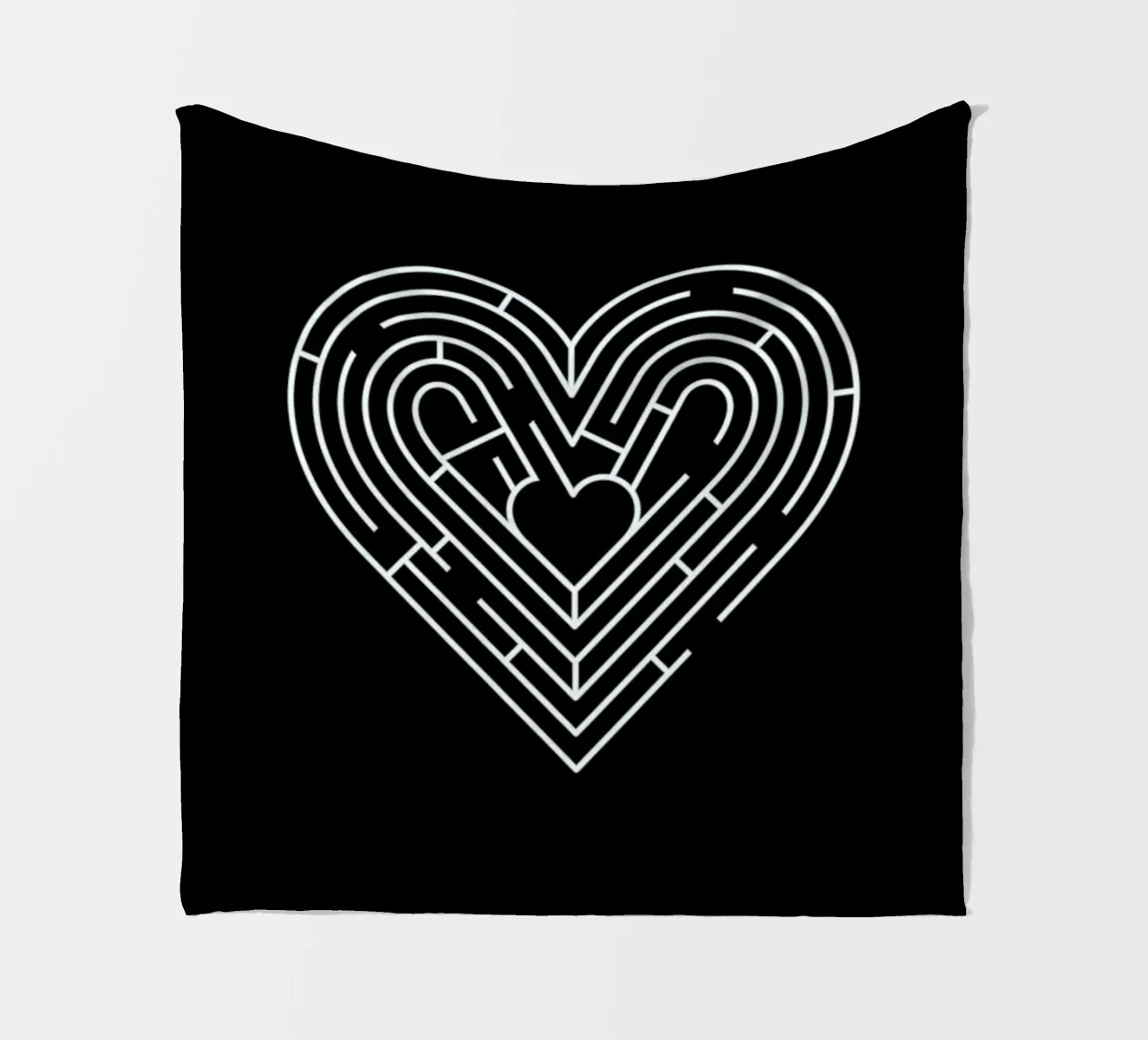 Labyrinth Fleecedecke von Doozal