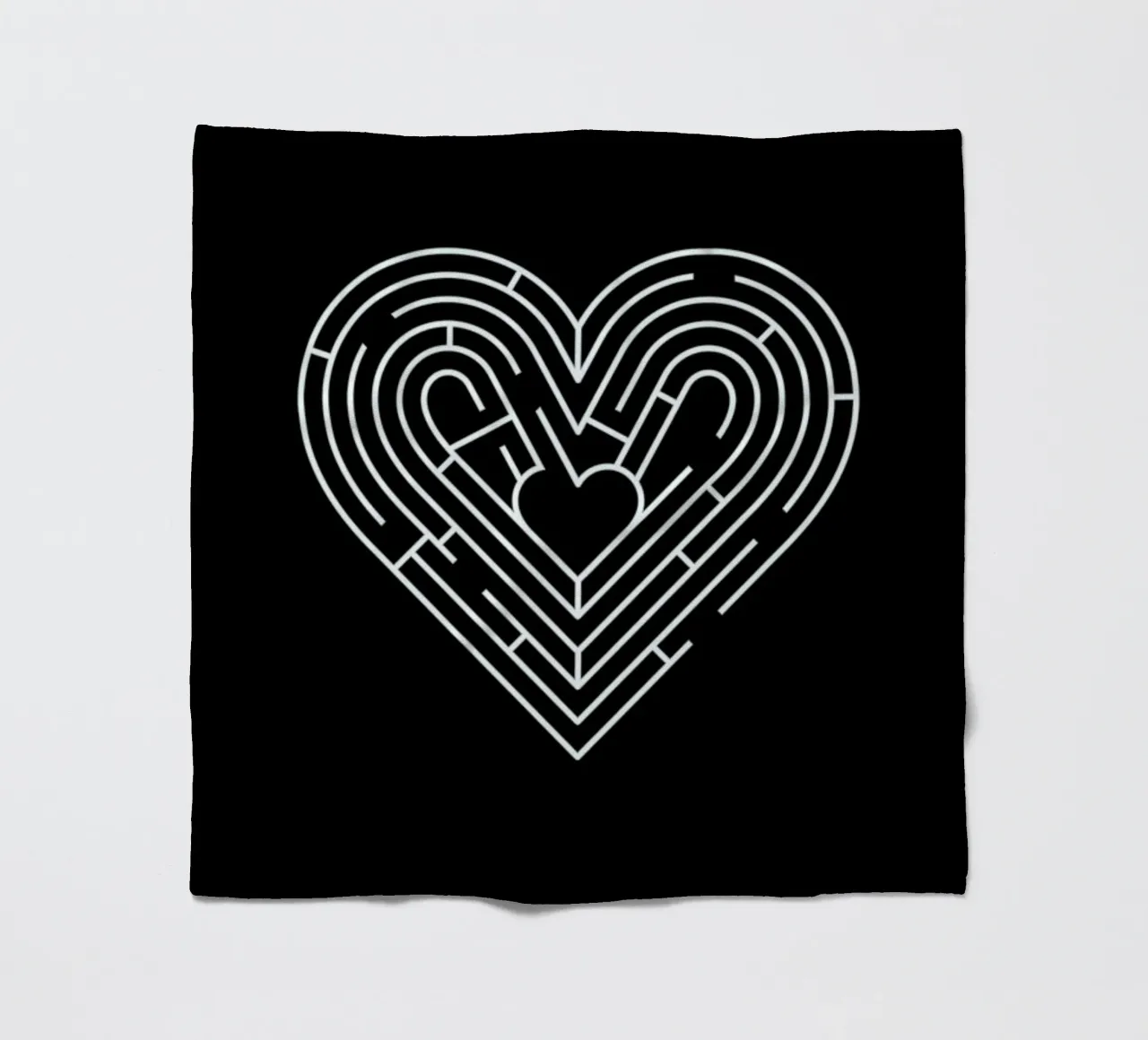 Labyrinth Fleecedecke von Doozal