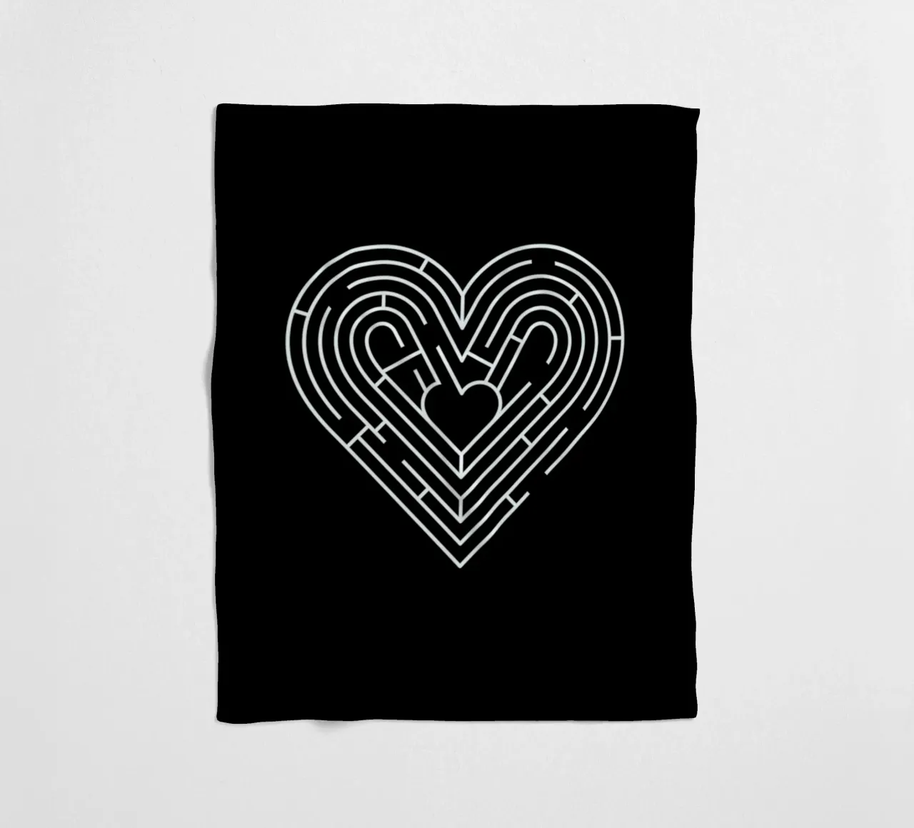 Labyrinth Fleecedecke von Doozal