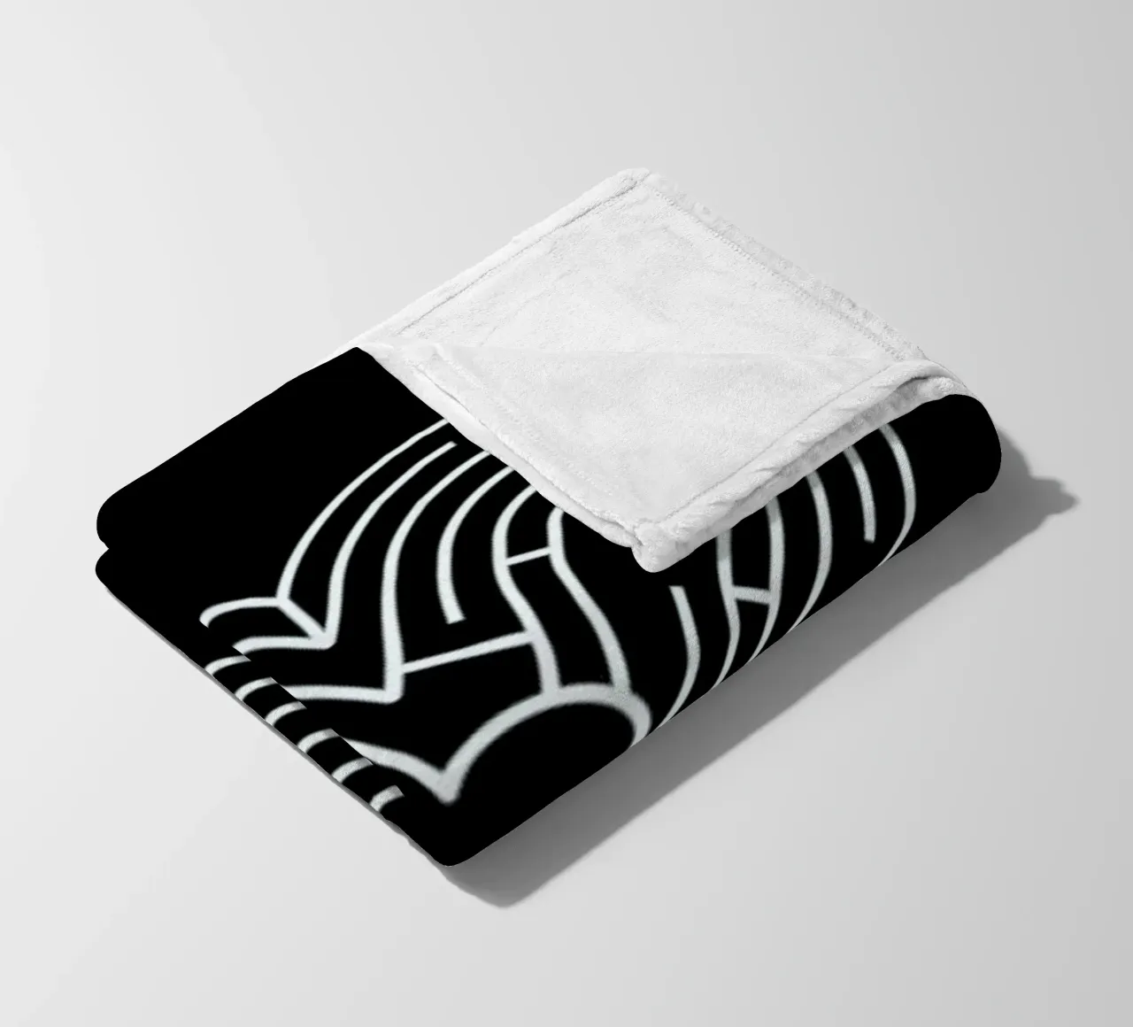 Labyrinth Fleecedecke von Doozal