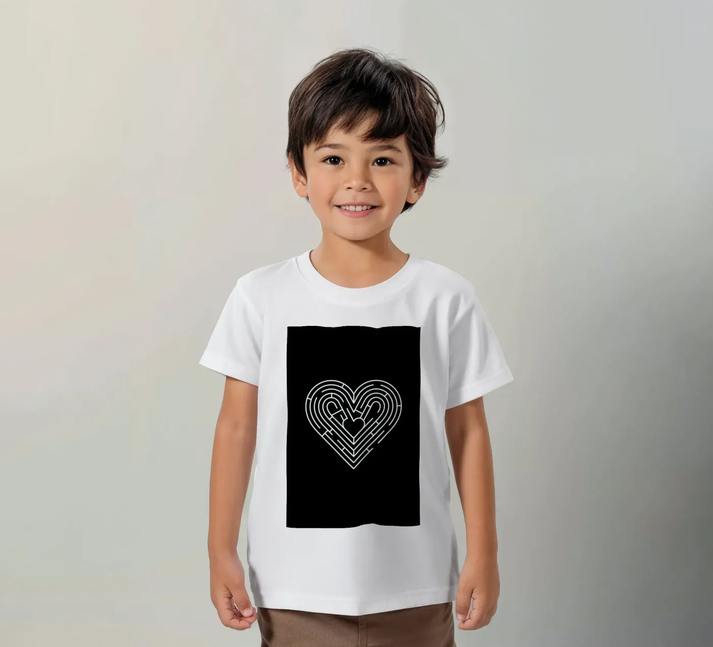Labyrinth kinder t-shirt van Doozal