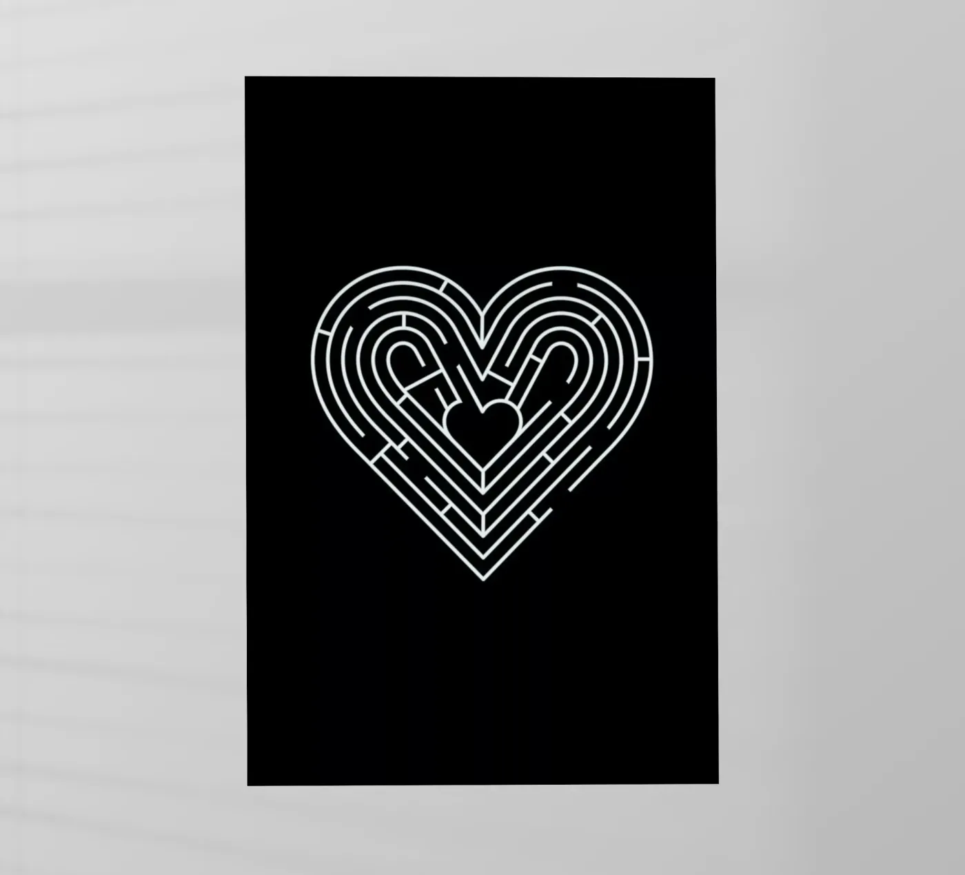 Labyrinth backlit folie van Doozal