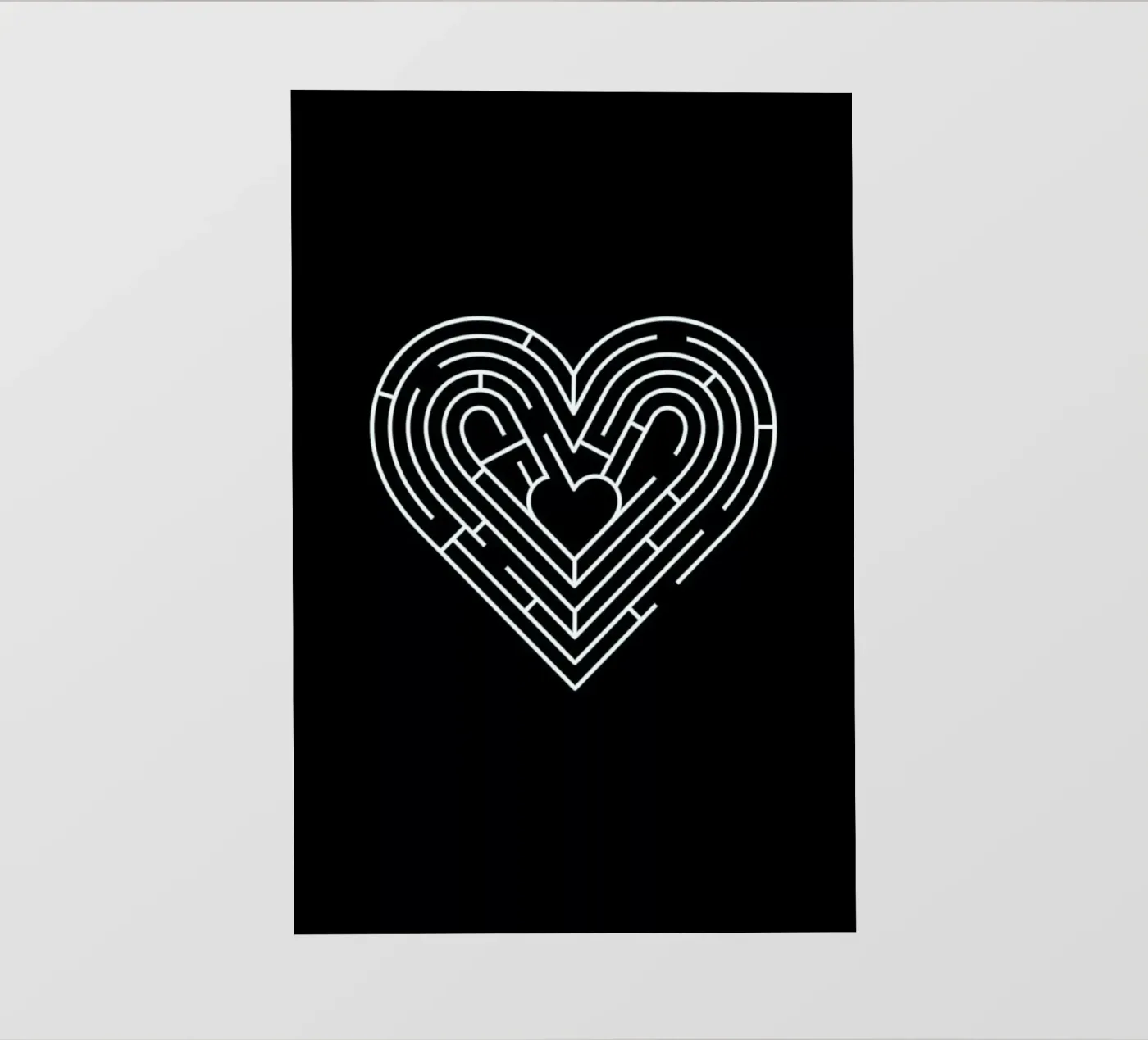 Labyrinth backlit folie van Doozal