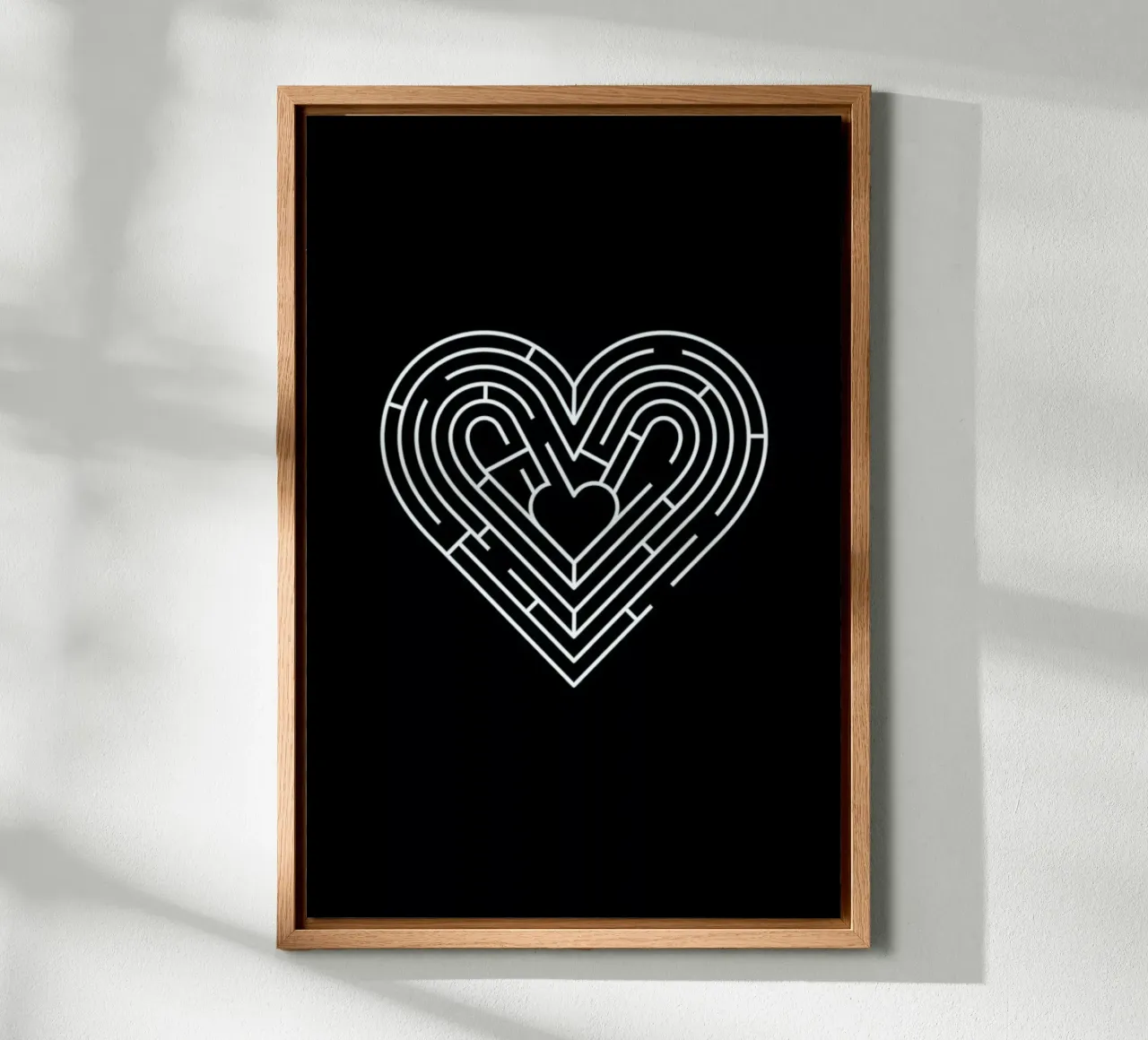 Labyrinth alluminio dibond da Doozal