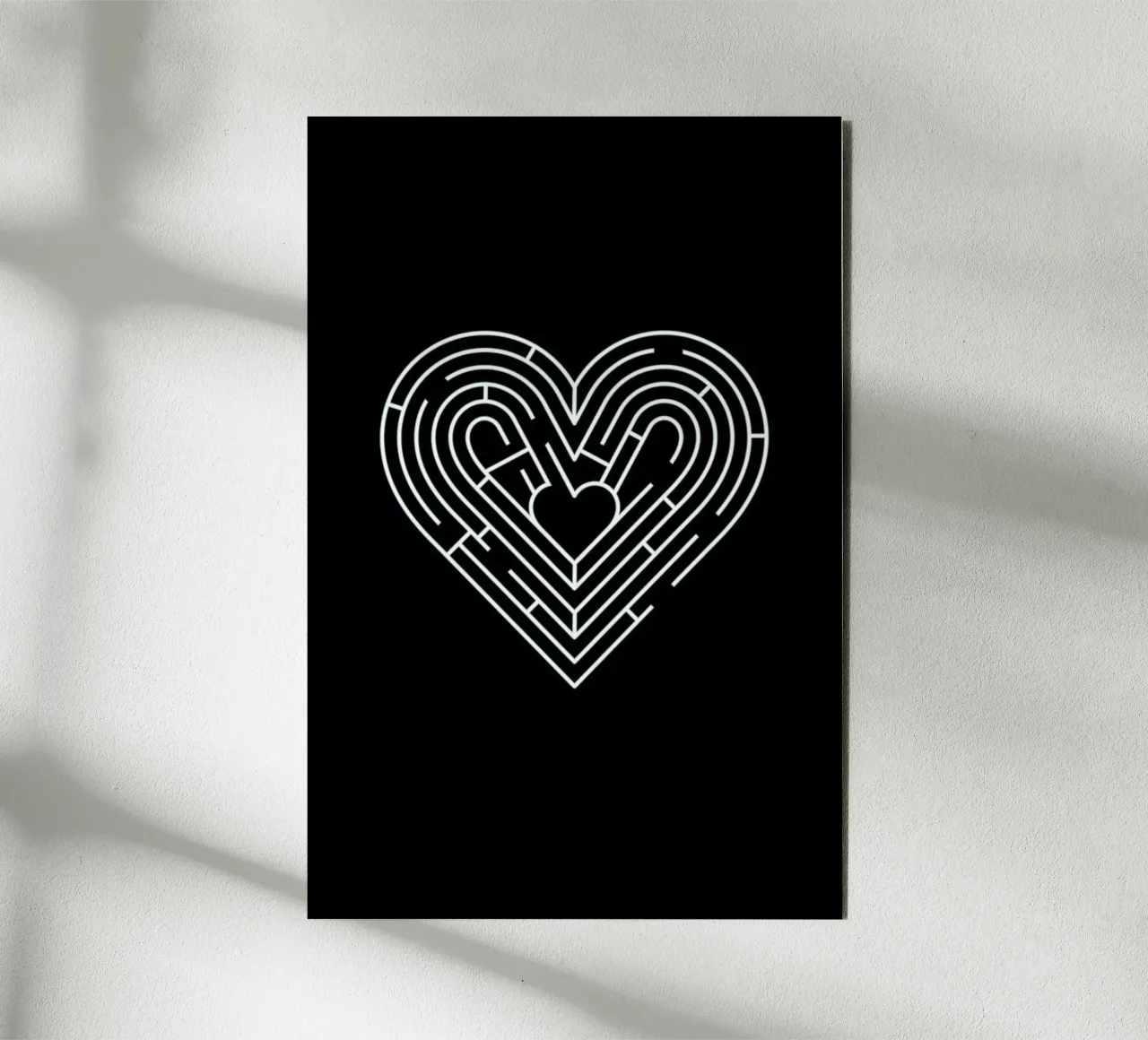 Labyrinth alluminio dibond da Doozal