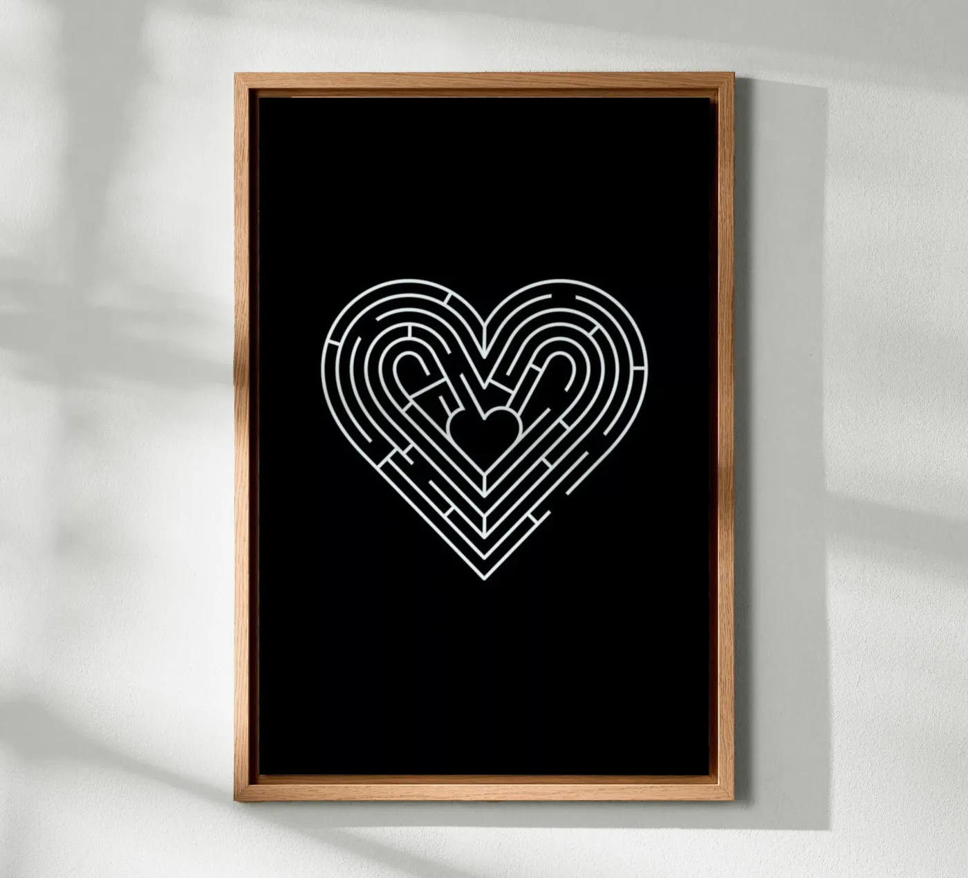 Labyrinth canvas by Doozal